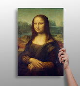 Mona Lisa Aluminum Print.